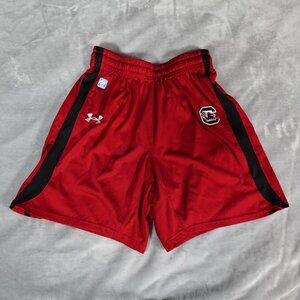 Under Armour South Carolina Gamecocks Basketball Shorts Mens M 7” Player Issued